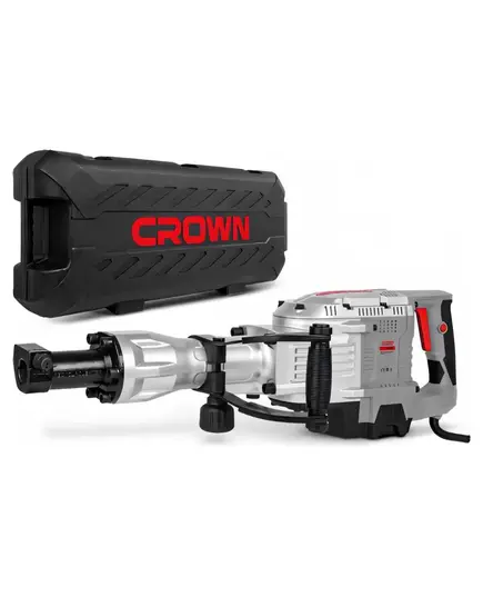 Молоток отбойный CROWN CT18185 BMC, HEX-30, 1700 Вт, энергия удара 45 Дж, 13,7 кг, изображение 6 от магазина Планета Инструмент Молоток отбойный CROWN CT18185 BMC, HEX-30, 1700 Вт, энергия удара 45 Дж, 13,7 кг, изображение 6