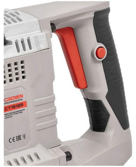 Молоток отбойный CROWN CT18185 BMC, HEX-30, 1700 Вт, энергия удара 45 Дж, 13,7 кг, изображение 4 от магазина Планета Инструмент Молоток отбойный CROWN CT18185 BMC, HEX-30, 1700 Вт, энергия удара 45 Дж, 13,7 кг, изображение 4