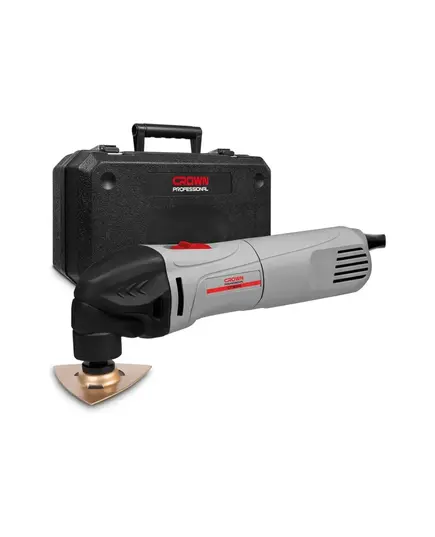 Реноватор (мульти функциональный инструмент) CROWN CT16004 BMC, 320 Вт, 6000-20000 кол/мин, 1,68 кг, изображение 7