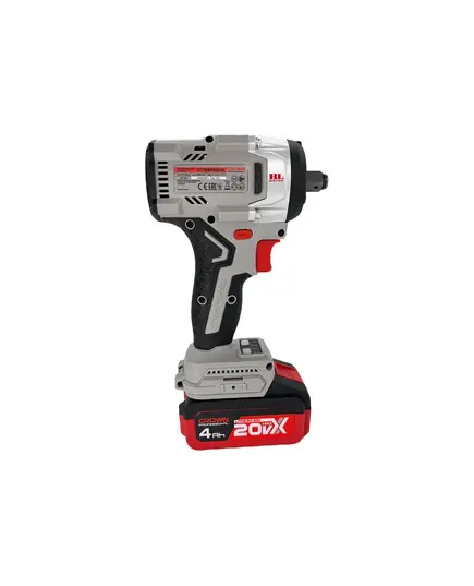 Гайковерт ударный аккумуляторный BL CROWN CT22062HX-4 BMC, 550 Нм, 20 В, B3+, бесщеточный, 2х4.0 Ач., изображение 2
