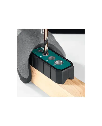 Кондуктор KRAFTOOL Woodsniper 121, 6 отверстий 4 - 12 мм, кондуктор для сверления под углом 45° и 90°, изображение 5