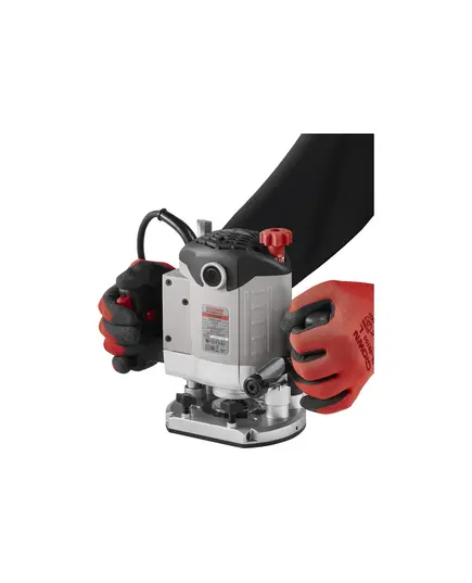 Фрезер CROWN CT11002, 1.4 кВт, 9000-28000 об/мин, глубина фрезерования 0-50 мм, 4.2 кг, изображение 9