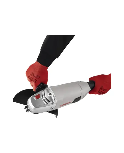 Угловая шлифовальная машина CROWN CT13500-230S, диаметр диска 230 мм, 2200 Вт, 6500 об/мин., вес 5,4 кг., изображение 12