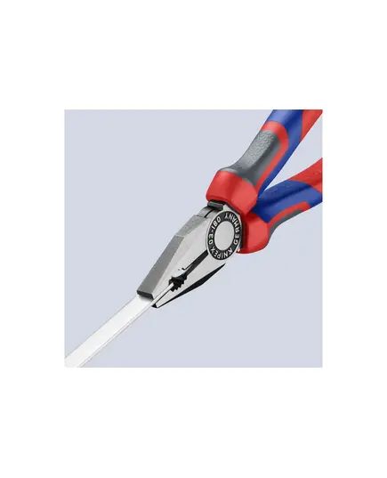 Пассатижи KNIPEX 180мм (03 02 180SB) с двухкомпонентными чехлами черненые, изображение 6