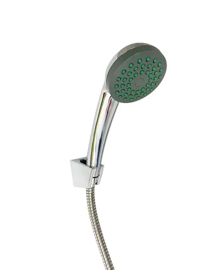 Лейка душевая ZEGOR WKY-2006, 1-функц, хром, изображение 2