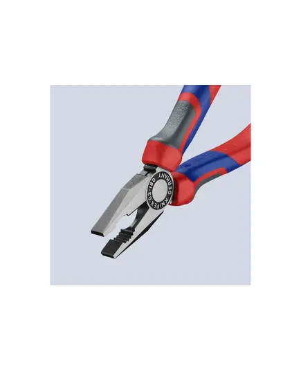 Пассатижи KNIPEX 180мм (03 02 180SB) с двухкомпонентными чехлами черненые, изображение 5
