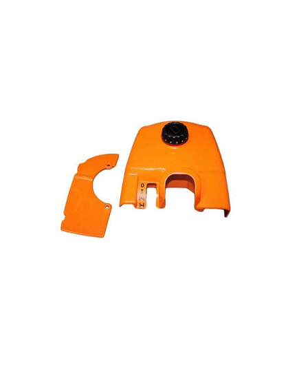 Крышка STIHL коробки карбюратора ms-341,361 НАБОР зимний (+защита стартера)