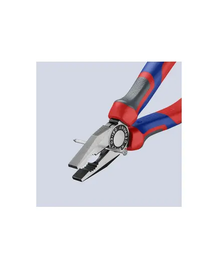 Пассатижи KNIPEX 180мм (03 02 180SB) с двухкомпонентными чехлами черненые, изображение 3