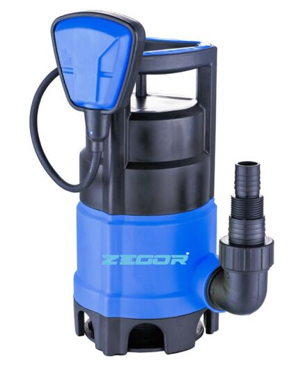 Насос погружной дренажный ZEGOR ZTP-550D, 550 Вт, 190 л/мин, 7м, 4,5 кг