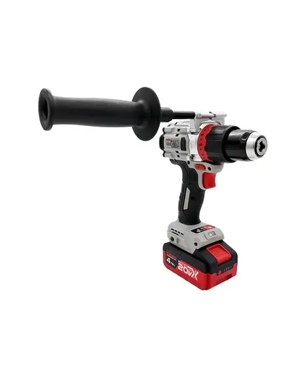 Аккумуляторная ударная дрель-шуруповерт BL CROWN CT21127HMX-4 BMC 20 В, 50/100 Нм, АКБ 2*4 Ач, ЗУ 4 А, кейс, изображение 3