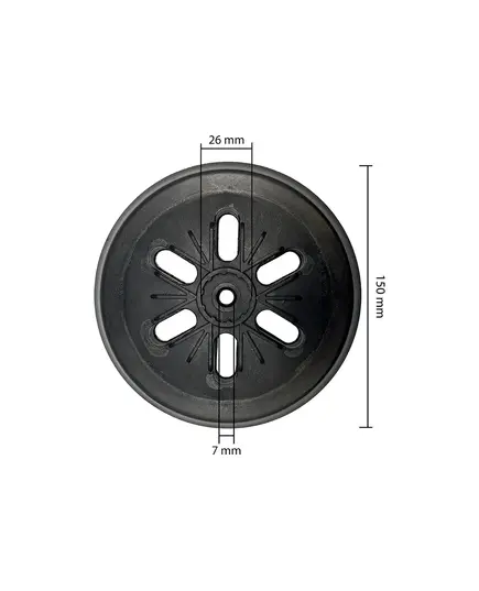 Подошва UNITED PARTS для BOSCH GEX150 150мм, изображение 3