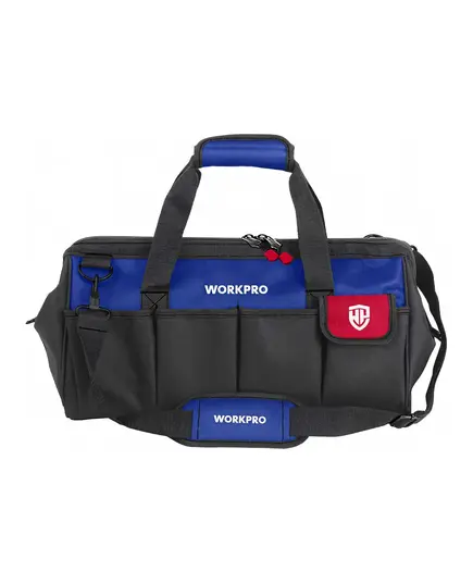 Сумка WORKPRO для инструментов на молнии с ремнем, полиэстер 600D 300мм, изображение 2