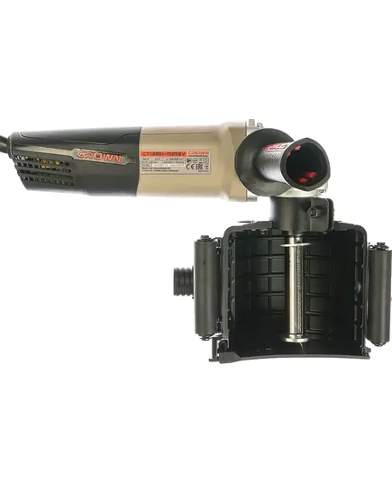 Щеточная шлифовальная машина CROWN CT13551-110RSV, 1400 Вт, 1000-4000 обор/мин., вес 3,1 кг, изображение 3