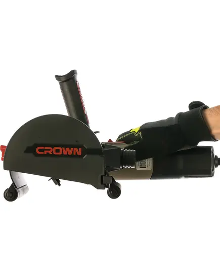 Щеточная шлифовальная машина CROWN CT13551-110RSV, 1400 Вт, 1000-4000 обор/мин., вес 3,1 кг, изображение 12