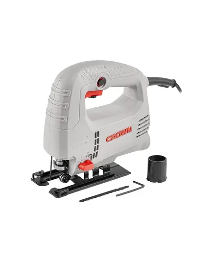 Лобзик CROWN CT15212, 550 Вт, 700-3000 об/мин., глубина пропила в дереве 65 мм, в металле 3 мм, изображение 7