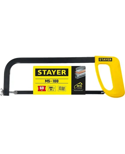 Ножовка по металлу STAYER MS-100 300 мм, 1576_z02, изображение 2