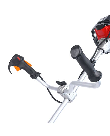 CAIMAN WM43, бензиновый 2-тактный, объем цилиндра 43 см3, двигатель Mitsubishi, триммерная насадка + нож +  диск Katana Blade, Вес, 8,5 кг, изображение 3