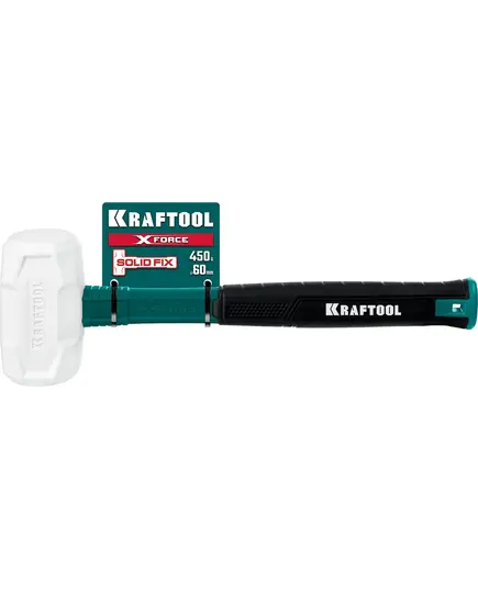 Киянка KRAFTOOL X-FORCE 450, резиновая белая  (2077-45), изображение 7
