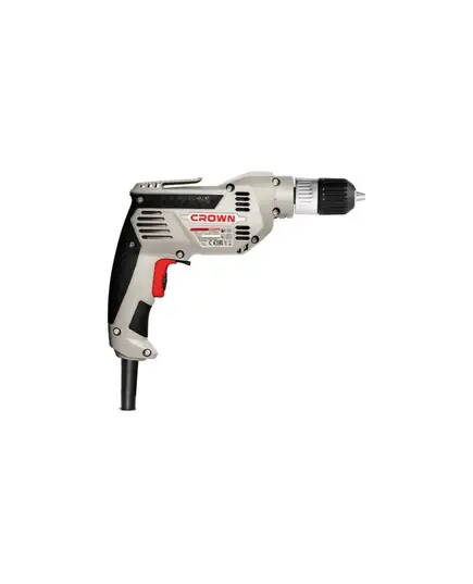 Дрель CROWN CT10143-13C безударная, 550 Вт, БЗП 13 мм, 0-2800 об/мин, 1.42 кг, изображение 4
