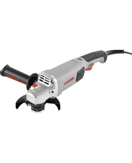 Угловая шлиф.машина CROWN CT13506-125NV, 1.2кВт 4000-11000об/мин 125мм М14 2.42кг, изображение 2