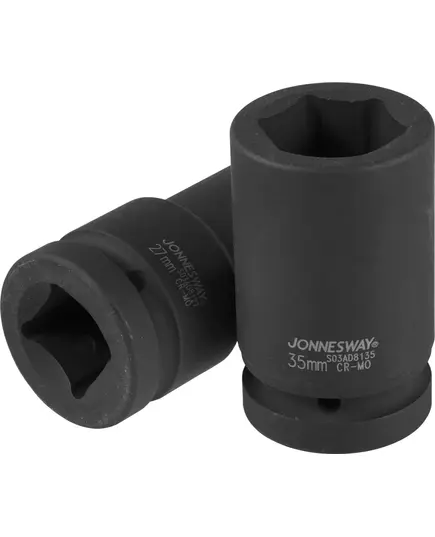 Головка ударная JONNESWAY удлинённая 1", 34 мм (S03AD8134)
