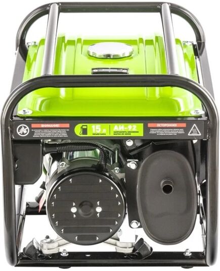 Электростанция бензиновая СИБРТЕХ БС-2800, 2.5 кВт, 230 В, 4-х такт., 15 л, ручной стартер, изображение 5