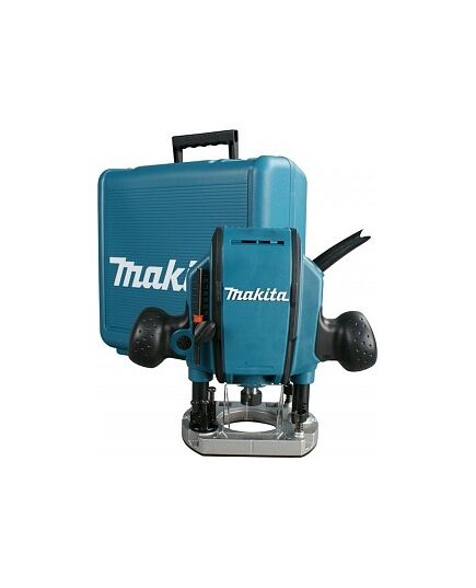 Фрезер MAKITA RP0900K, 900 Вт, 27000 об/мин, цан. 8 мм, ход 0-35 мм, 3.3 кг, кейс пласт., изображение 9