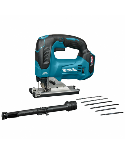 Аккумуляторный лобзик MAKITA JV002GZ, XGT BL 40В, XPT, Soft no Load, ход 26 мм, рез 135 мм, эл. тормоз, регул. оборотов, изображение 5