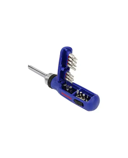 Отвертка WORKPRO с трещоткой и набором бит 15 в 1, изображение 3