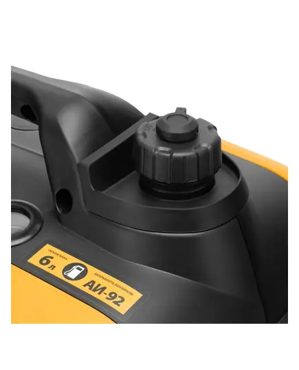 Электростанция бензиновая DENZEL GS-2200iS инверторная, 2.2 кВт, 230 В, закрытый корпус, ручной старт, изображение 5