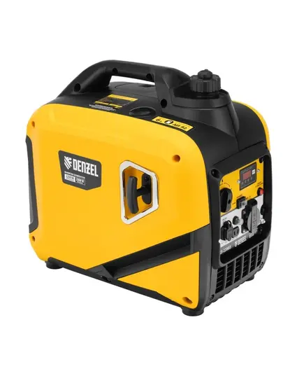 Электростанция бензиновая DENZEL GS-2200iS инверторная, 2.2 кВт, 230 В, закрытый корпус, ручной старт, изображение 2