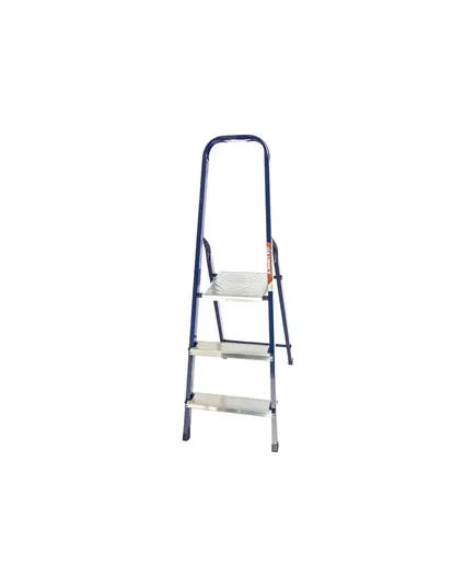 Стремянка ALUMET стальная с алюминиевыми ступенями 3ст. (8303), изображение 2
