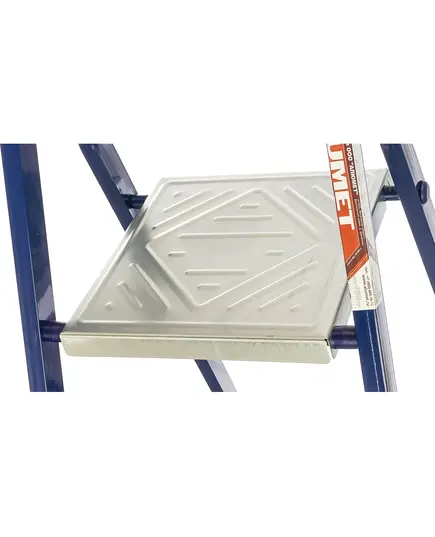 Стремянка ALUMET стальная с алюминиевыми ступенями 3ст. (8303), изображение 3