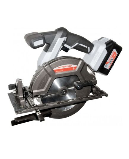 Аккумуляторная пила дисковая ИНТЕРСКОЛ ДПА-165/18В, правый бесщет двиг, Li-ion АПИ 18В, 5000 об/мин, (кейс, без аккум. и ЗУ), изображение 4