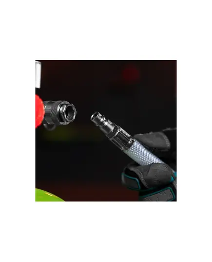 Шланг пневматический STELS 15 м; 18 бар, 10x16 мм ПВХ армированный, прозрачный, быстросъем, (57025), изображение 8