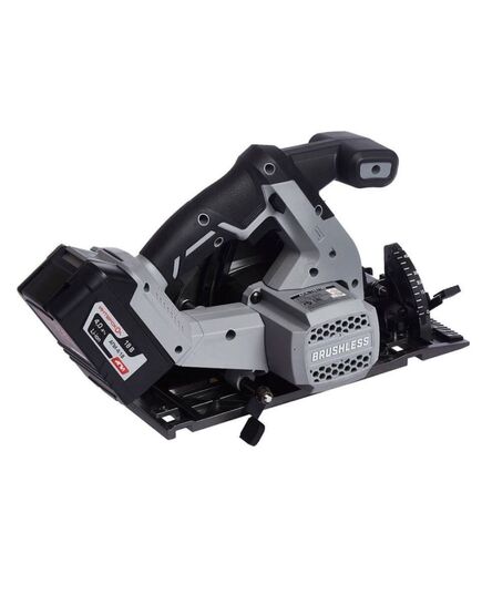 Аккумуляторная пила дисковая ИНТЕРСКОЛ ДПА-165/18В, правый бесщет двиг, Li-ion АПИ 18В, 5000 об/мин, (кейс, без аккум. и ЗУ), изображение 5