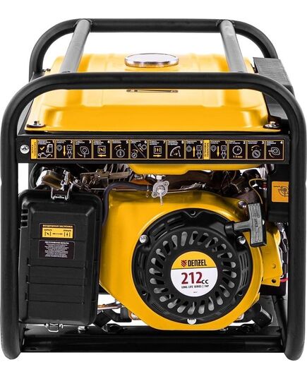 Генератор бензиновый DENZEL PS-33E, 3.3 кВт, 230 В, 15 л, электростартер, изображение 5