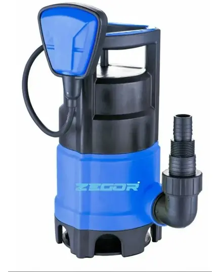 Насос погружной дренажный ZEGOR ZTP-750D, 750 Вт, 210 л/мин