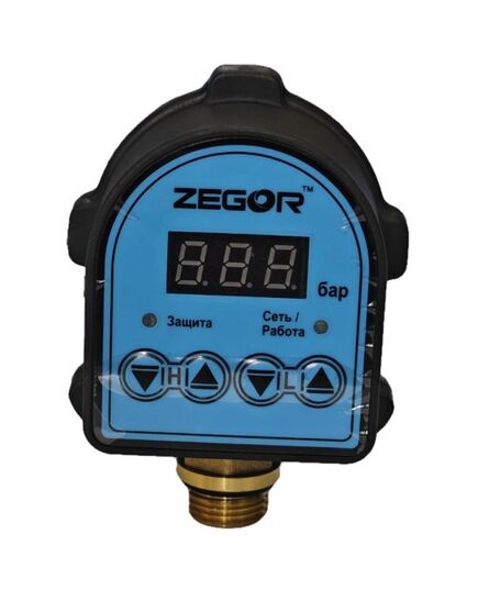Блок автоматики ZEGOR ZS-06 с цифр. управл-м электрический из пластика/контроллер