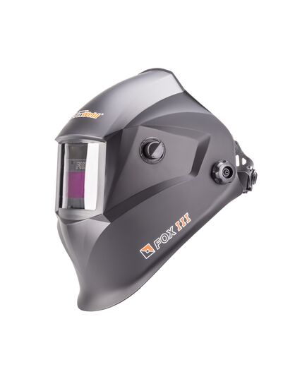Маска сварщика FOXWELD FOX-3, хамелион, 4/9-13, 90х35мм, черная, без коробки, (8724A)