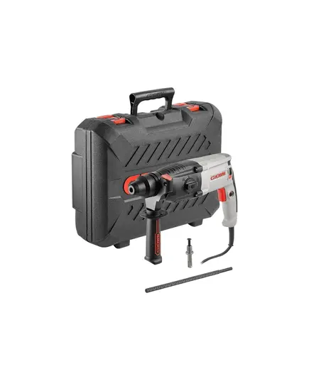 Перфоратор CROWN CT18108 BMC, 800 Вт, SDS-Plus, 3.4 Дж, 0-5300 уд/мин, 0-1200 об/мин, 2.7 кг, кейс, изображение 7