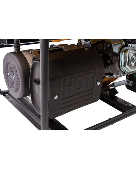 Электростанция бензиновая DENZEL GE-6900, 5,5 кВт, 220В/50Гц, 25 л, ручной старт, изображение 9