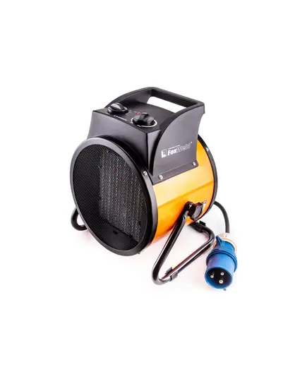 Воздухонагреватель электрический FOXWELD FoxHeat E 11C, 5 кВт, 1 фаза, с керамическим нагревательны элементом от магазина Планета Инструмент Воздухонагреватель электрический FOXWELD FoxHeat E 11C, 5 кВт, 1 фаза, с керамическим нагревательны элементом