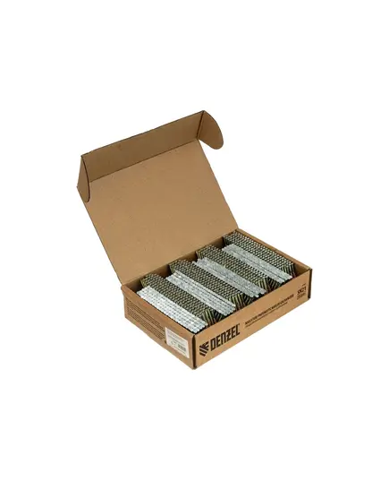 Гвозди для пнев. нейлера (оцинк.), длина - 75 мм, диам. - 3,05 мм, 2000 шт.// Denzel, изображение 2