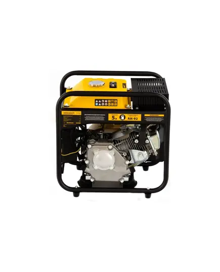 Электростанция бензиновая DENZEL GT-3500iF инверторная, 3.5 кВт, 230 В, открытый корпус, ручной старт, изображение 3