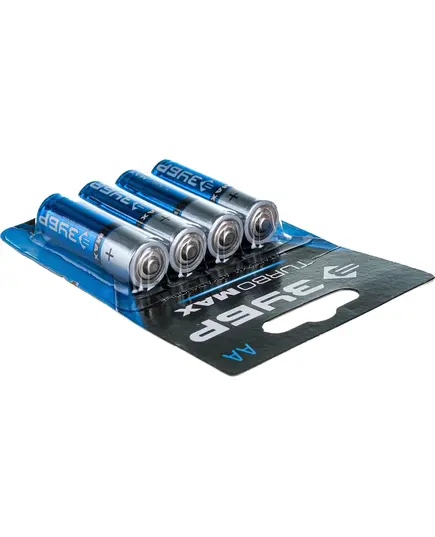 Элемент питания ЗУБР TURBO-MAX, АА х 4, 1.5 В, алкалиновая (59206-4C), изображение 3 от магазина Планета Инструмент Элемент питания ЗУБР TURBO-MAX, АА х 4, 1.5 В, алкалиновая (59206-4C), изображение 3
