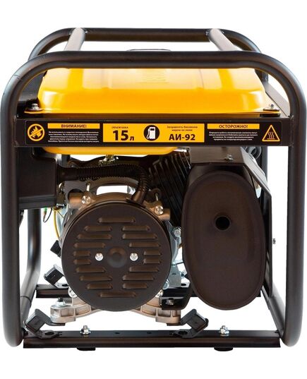 Электростанция бензиновая DENZEL PS-25, 2.5 кВт, 230 В, 15 л, ручной стартер, изображение 4