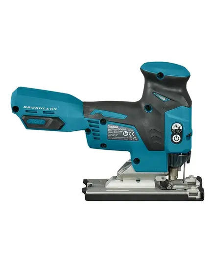 Аккумуляторный лобзик MAKITA JV001GZ01, XGT BL 40В, XPT, Soft no Load, ход 26 мм, рез 135 мм, эл.тормоз, регул. оборотов, бесключ. смена полотна, изображение 3