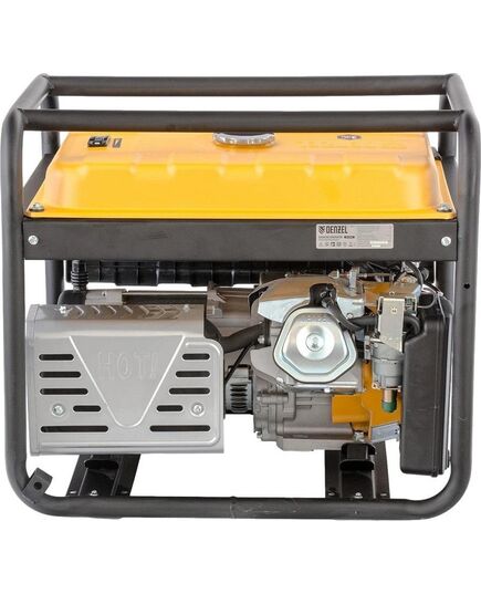 Электростанция бензиновая DENZEL PS-55EA, 5.5 кВт, 230 В, 25 л, коннектор автоматики, электростартер, изображение 10