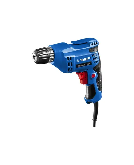 Дрель ЗУБР ЗД-П421 ЭР «ПРОФЕССИОНАЛ», 420 Вт, БЗП 10 мм, 0-3300 об/мин, 1.3 кг
